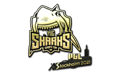 Sticker | Sharks Esports (Gold) | Stockholm 2021