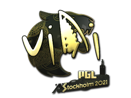 ステッカー | VINI (ゴールド) | Stockholm 2021