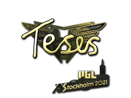 Sticker | TeSeS (Gold) | Stockholm 2021