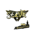 Sticker | stavn (Gold) | Stockholm 2021 image 120x120