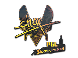 Klistermærke | shox (Holo) | Stockholm 2021