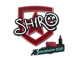 Klistremerke | sh1ro | Stockholm 2021