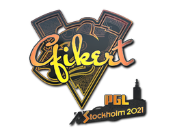 Стикер | Qikert (холограмен) | Stockholm 2021