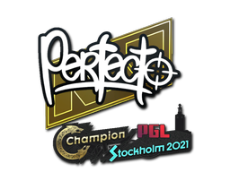 Abțibild | Perfecto | Stockholm 2021