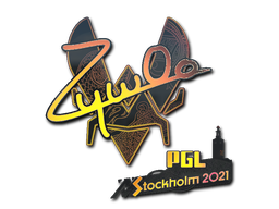 Abțibild | ZywOo (Holo) | Stockholm 2021