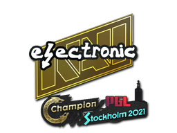 สติกเกอร์ | electroNic | Stockholm 2021