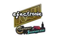 Sticker | electroNic | Stockholm 2021