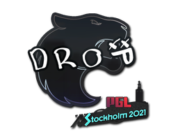 สติกเกอร์ | drop | Stockholm 2021