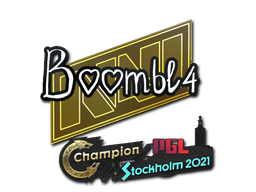 Klistermärke | Boombl4 | Stockholm 2021