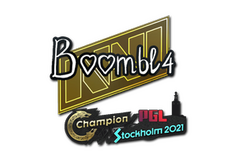 Sticker | Boombl4 | Stockholm 2021