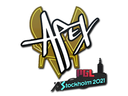 Стикер | apEX | Stockholm 2021