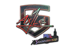 Sticker | Ax1Le (Holo) | Stockholm 2021