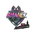 Sticker | AMANEK (Holo) | Stockholm 2021 image 120x120