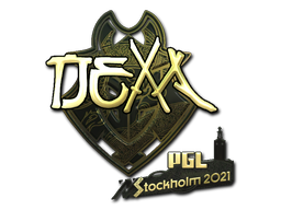 Sticker | nexa (Gold) | Stockholm 2021