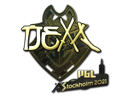 Sticker | nexa (Goud) | Stockholm 2021