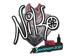 Samolepka | NiKo | PGL Stockholm 2021