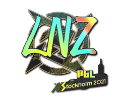 Abțibild | LNZ (Holo) | Stockholm 2021