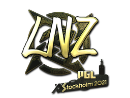 Sticker | LNZ (Gold) | Stockholm 2021