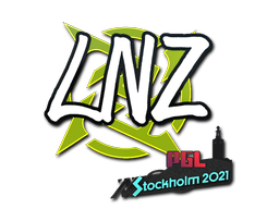 Klistermærke | LNZ | Stockholm 2021