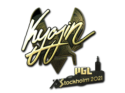 Sticker | Kyojin (Gold) | Stockholm 2021