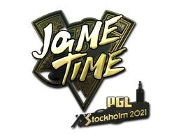 ステッカー | Jame (ゴールド) | Stockholm 2021