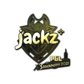 Sticker | JACKZ (Gold) | Stockholm 2021 image 120x120