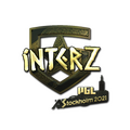 Sticker | interz (Gold) | Stockholm 2021 image 120x120