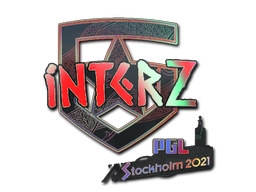 ステッカー | interz (ホログラム) | Stockholm 2021