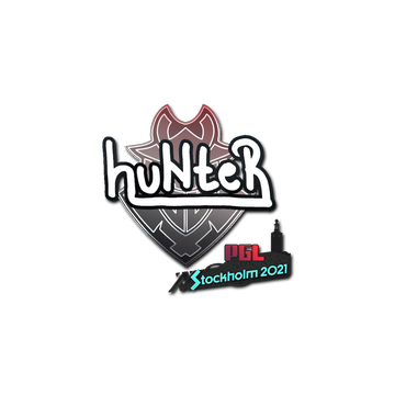 Sticker | huNter- | Stockholm 2021 image 360x360