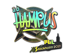 Sticker | hampus (Holo) | Stockholm 2021