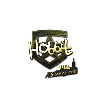 Sticker | HObbit (Gold) | Stockholm 2021 image 360x360