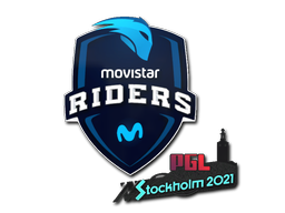 Adesivo | Movistar Riders | Estocolmo 2021