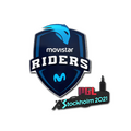 Sticker | Movistar Riders | Stockholm 2021 image 120x120
