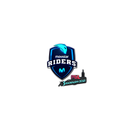 Sticker | Movistar Riders (Foil) | Stockholm 2021