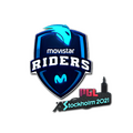 Sticker | Movistar Riders (Foil) | Stockholm 2021 image 120x120