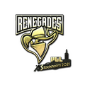 Sticker | Renegades (Gold) | Stockholm 2021 image 120x120
