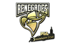 Sticker | Renegades (Gold) | Stockholm 2021