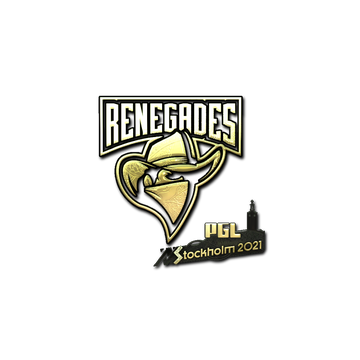 Sticker | Renegades (Gold) | Stockholm 2021 image 360x360