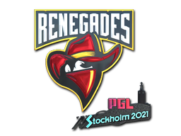 Klistermærke | Renegades (Folie) | Stockholm 2021