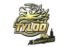 Sticker | Tyloo (Gold) | Stockholm 2021