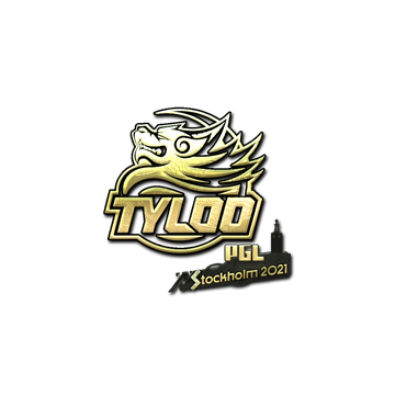 Sticker | Tyloo (Gold) | Stockholm 2021 image 360x360