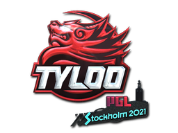 Стикер | Tyloo (ламиниран) | Stockholm 2021