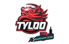 Sticker | Tyloo (Foil) | Stockholm 2021