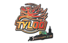 Sticker | Tyloo (Holo) | Stockholm 2021