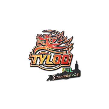 Sticker | Tyloo (Holo) | Stockholm 2021 image 360x360