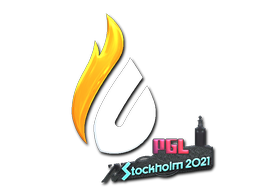 Klistremerke | Copenhagen Flames (folie) | Stockholm 2021