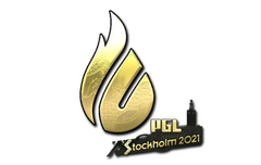 Sticker | Copenhagen Flames (Gold) | Stockholm 2021