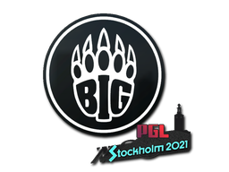 Klistermærke | BIG | Stockholm 2021