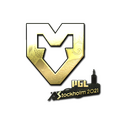 Sticker | MOUZ (Gold) | Stockholm 2021 image 120x120