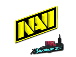 Naklejka | Natus Vincere (foliowana) | Sztokholm 2021